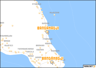 map of Bandamadji