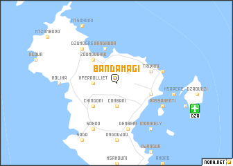 map of Bandamagi