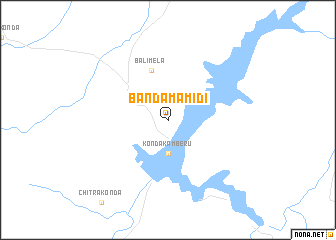 map of Bandamāmidi