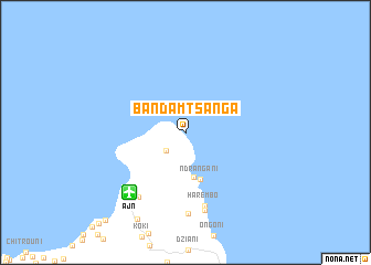 map of Banda Mtsanga