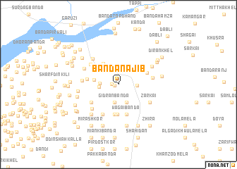 map of Bānda Najīb