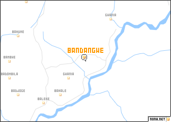 map of Bandangwe