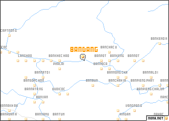 map of Bản Ðàng