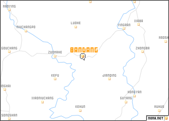 map of Bandang