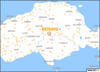 map of Bandang