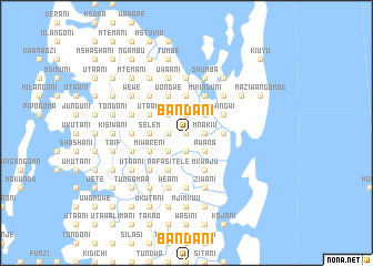 map of Bandani