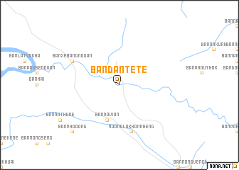 map of Ban Dantètè