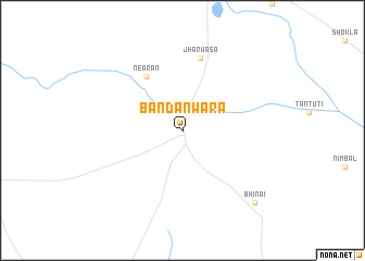 map of Bāndanwāra