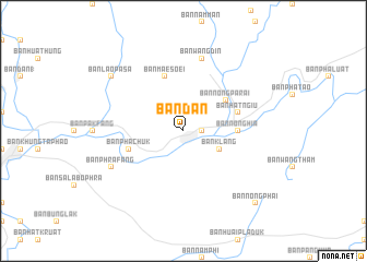 map of Ban Dan