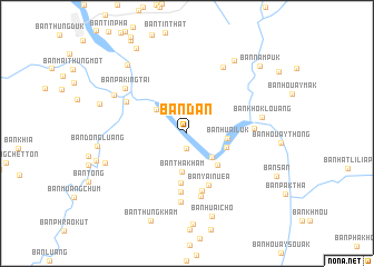 map of Ban Dan