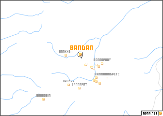 map of Ban Dan
