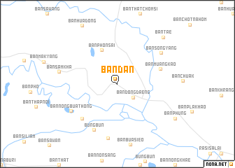 map of Ban Dan