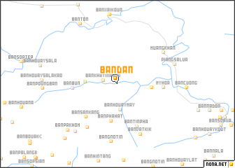 map of Ban Dan