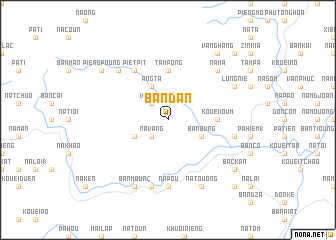 map of Bản Dan