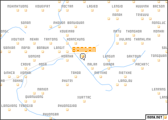 map of Bản Dan