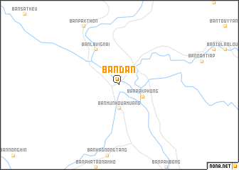 map of Ban Dan