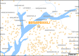 map of Bānda Paik Kili