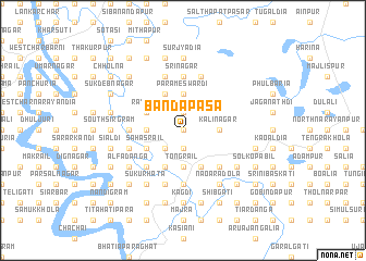 map of Bandapāsa