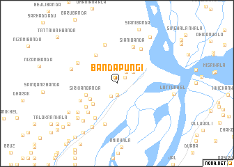 map of Bānda Pungi