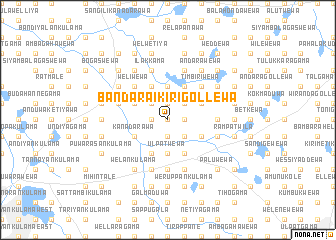 map of Bandara Ikirigollewa