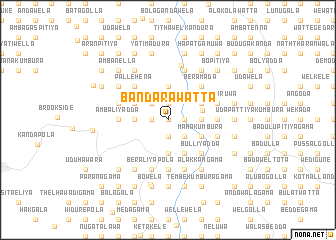 map of Bandarawatta