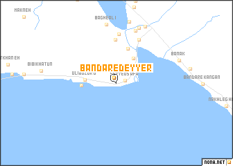 map of Bandar-e Deyyer