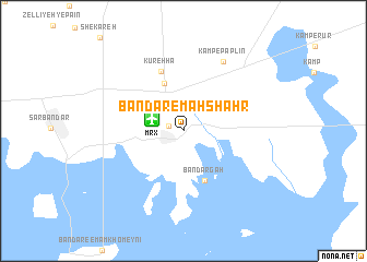 map of Bandar-e Māhshahr
