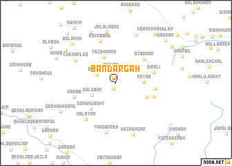 map of Bandargāh