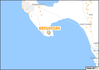 map of Bandargāh