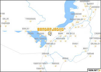 map of Bandar Jadiid