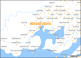 map of Bandar Jadiid
