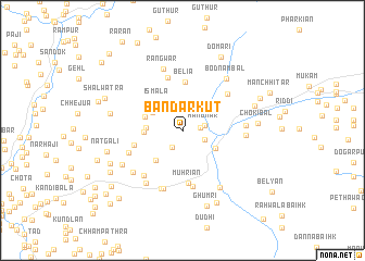 map of Bāndarkūt