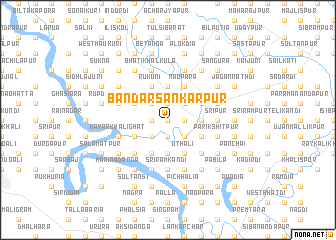 map of Bandar Sankarpur