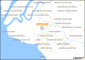 map of Bandar