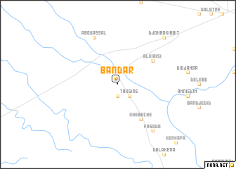 map of Bandar
