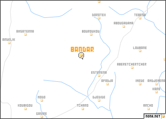 map of Bandar