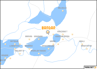 map of Bandar
