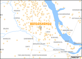 map of Bānda Shamdu