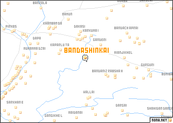 map of Bānda Shinkai