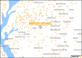 map of Bānda Tūrkhel