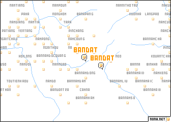 map of Bản Ðạt