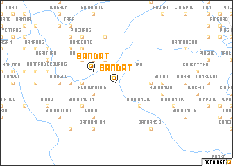 map of Bản Ðat