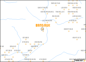 map of Bandauk