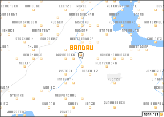 map of Bandau