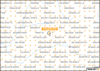 map of Bandawa