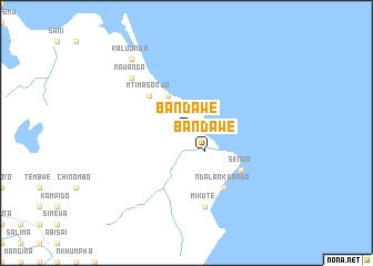 map of Bandawe