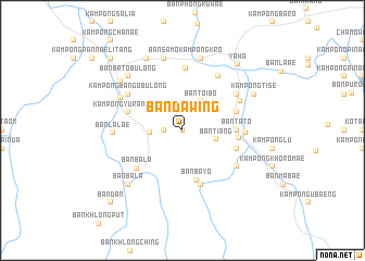 map of Ban Dawing