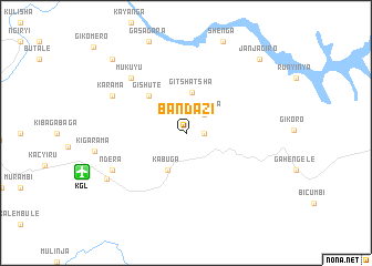 map of Bandazi