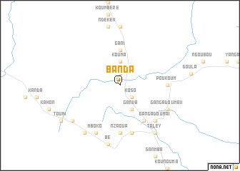 map of Banda