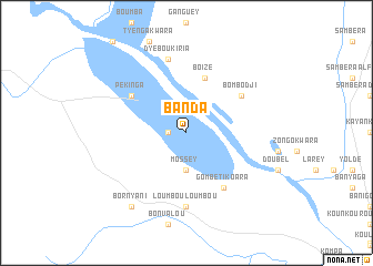 map of Banda